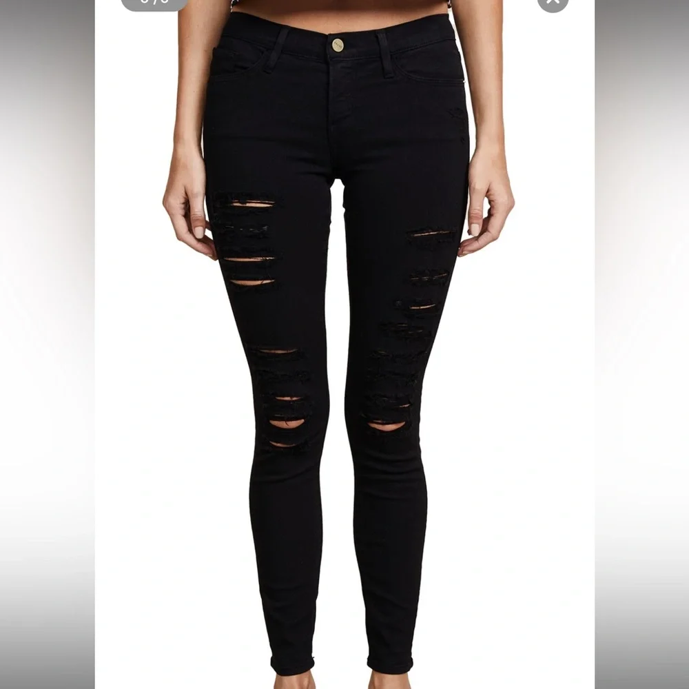 Frame Jeans Ripped - Picture 7 of 9